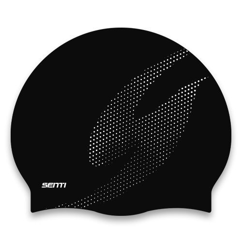 [SC-2252] 하프톤센티 BK 실리콘 游泳帽