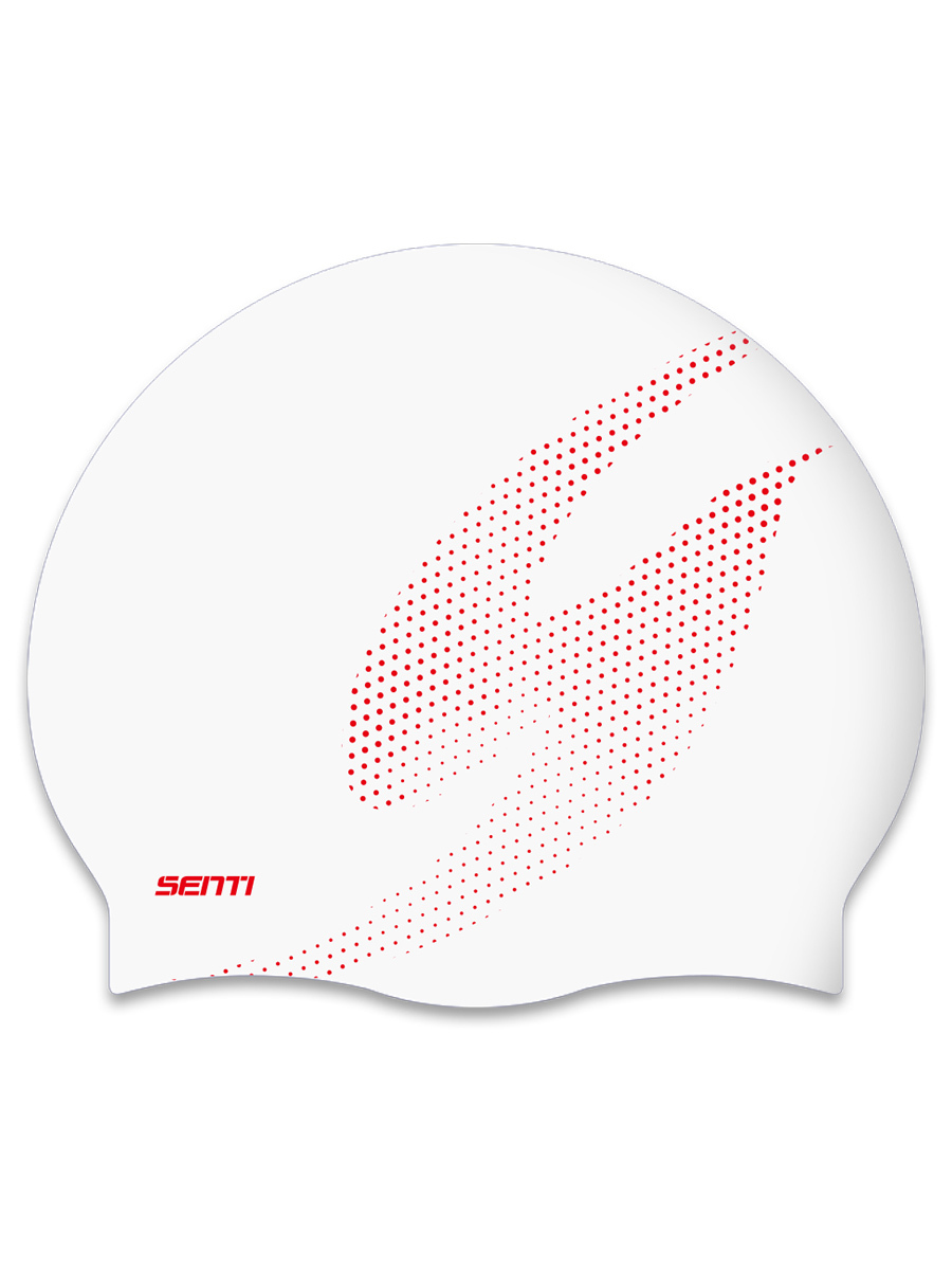 [SC-2387] 하프톤센티 WH/RD 游泳帽