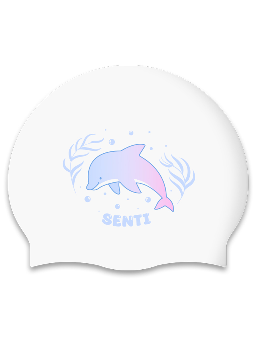 [SC-2461] 버블돌핀 WH 실리콘 游泳帽